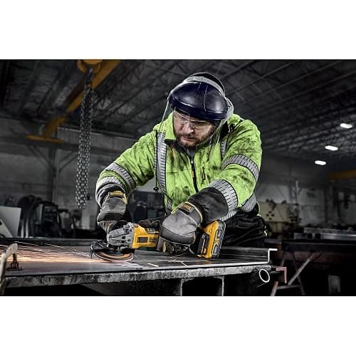 DEWALT 20V MAX XR Brushless Cordless 4-1/2 in. - 5 in. Variable Speed Slide Switch Grinder (Tool Only) (DCG411VSB) thumbnail 8