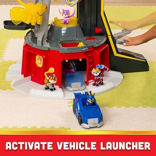 Paw Patrol, Mighty Lookout Tower with 4 Exclusive Bonus Action Figures, Toy Car, Lights and Sounds (Amazon Exclusive), Kids Toys for Ages 3 and up thumbnail 2
