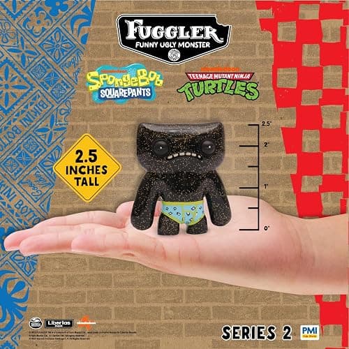 Fuggler Series 2 Collectible 6-Pack Window Box Creepy Funny Plush Figures Including Rare Hidden Surprise Character Paramount Crossovers (Assortment A-G) (Assortment E) thumbnail 4