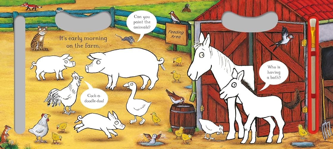 Farm Magic Painting: Just add water to paint! (Campbell Magic Painting, 1) thumbnail 2