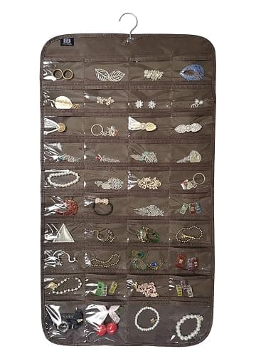 BB Brotrade Hanging Jewelry Organizer,Accessories Organizer,80 Pocket Organizer for Holding Jewelries thumbnail 4