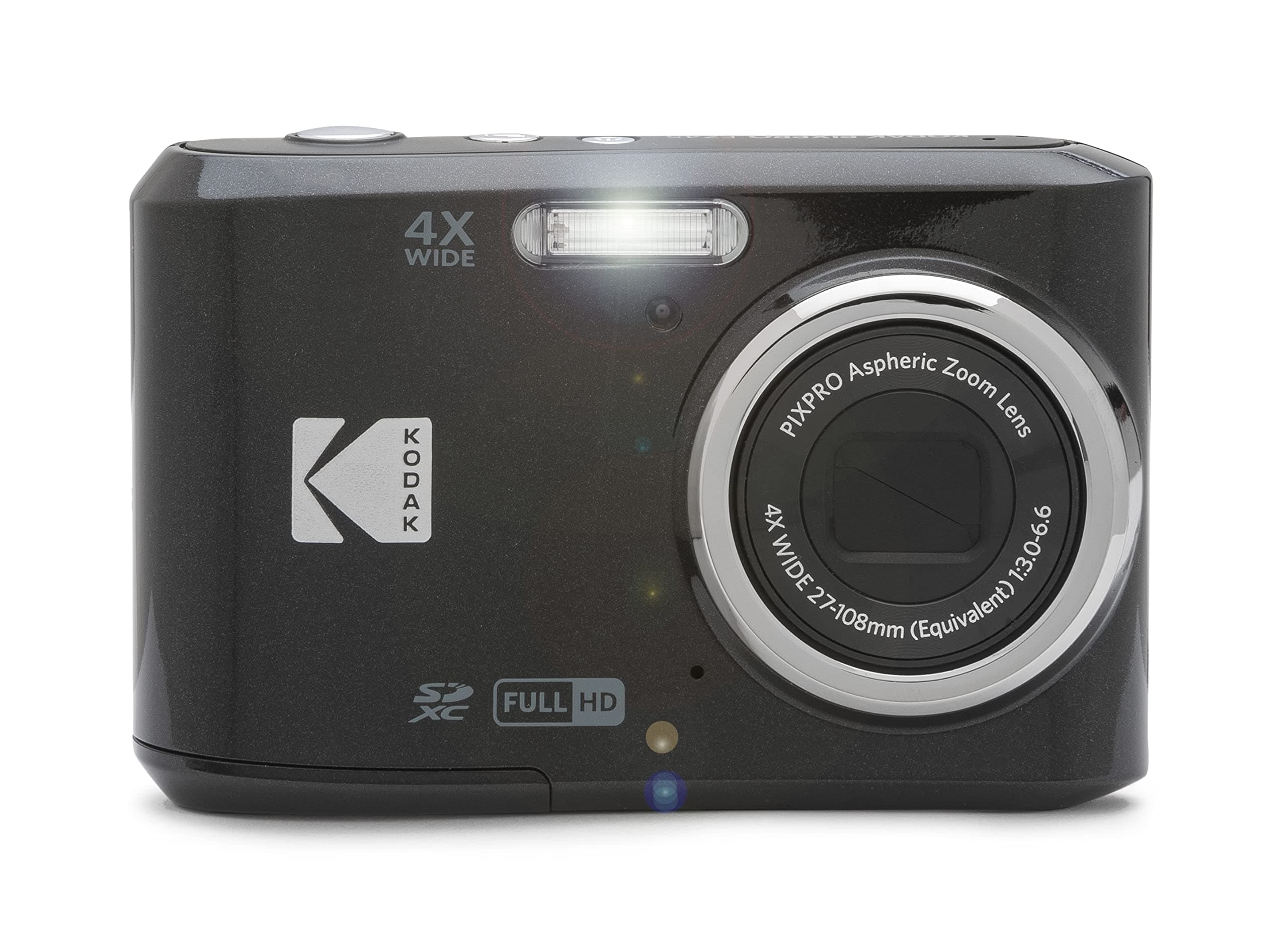 Kodak PIXPRO FZ45 Friendly Zoom Digital Camera, Black thumbnail 3