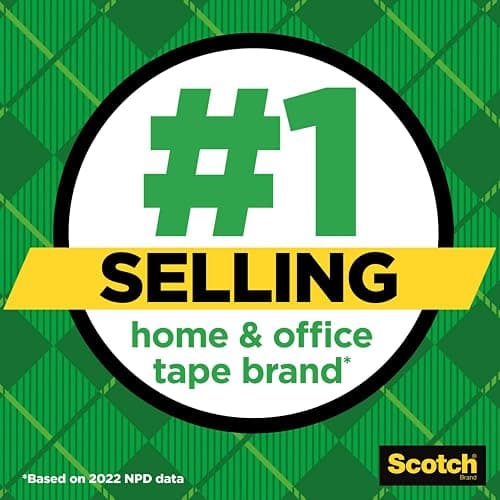 Scotch Magic Tape, 3 Dispensered Rolls, Numerous Applications, Invisible, Clear Tape Engineered for Repairing, 3/4 x 300 Inches thumbnail 3