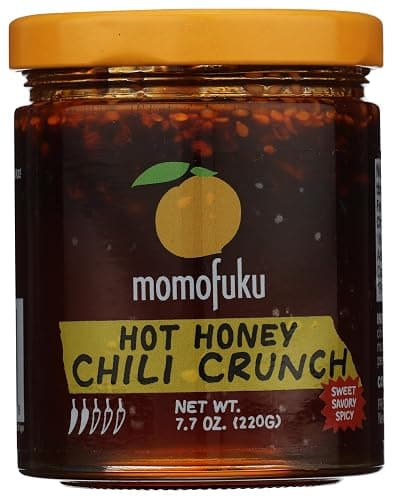 Momofuku Hot Honey Chili Crunch by David Chang 7.7 oz, Oil with Premium Wildflower Honey, Garlic and Shallots, Chili Crisp for Cooking, as Sauce or Topping - Image 1