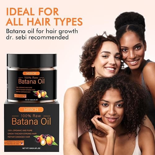 MISICH Raw Batana Oil for Hair Growth, 100% Natural Pure Botana Oil Paste from Honduras, Unrefined Organic Batana Hair Mask for Prevent Hair-Loss, Enhances Thickness for Men & Women 5.3 oz thumbnail 8
