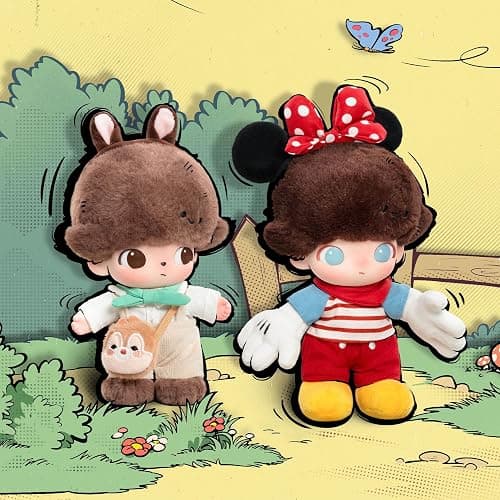 POP MART DIMOO WORLD × DISNEY Series-Vinyl Plush Keychain Blind Box, Random Design Action Figures thumbnail 4