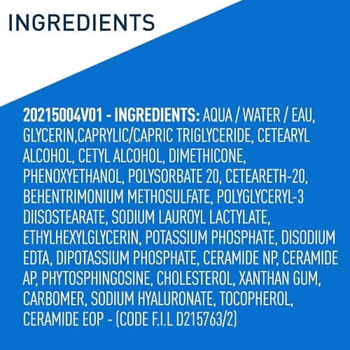 CeraVe Daily Moisturizing Lotion, Face and Body Lotion, Skin care, 12oz | Hyaluronic Acid, Lotion For Dry Skin, Skin Barrier Repair, Ceramide Moisturizer, For Men and Women, Fragrance Free, Oil-Free thumbnail 9