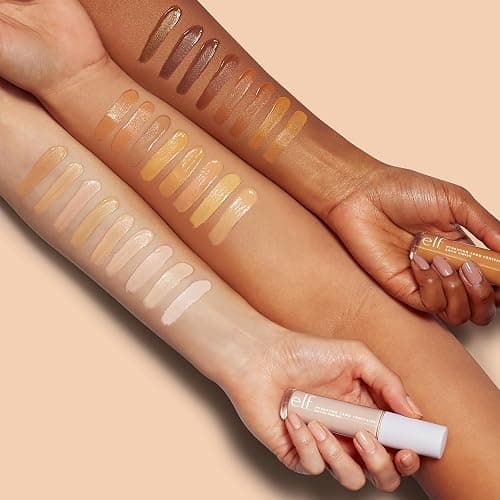 e.l.f. Hydrating Camo Concealer, Satin Finish, 25 Shades, All-Day Wear, Medium Neutral with warm undertones, 0.2 Fl Oz - 0.2 Fl Oz (Pack of 1) - Medium Neutral - Warm undertones thumbnail 3