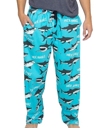 Lazy One Funny Ocean Pajama Pants For Men, Men's Separate Bottoms, Lounge Pants, Fishing PJs - Image 1