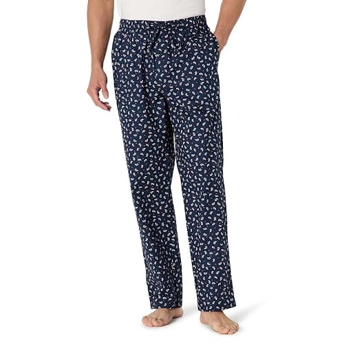 Amazon Essentials Mens Straight-Fit Woven Pajama Pant with Pockets - Image 1