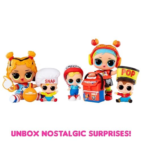 L.O.L. Surprise! Loves Mini Sweets S3 Deluxe- Kellogg's with 4 Dolls, Accessories, Limited Edition Dolls, Candy and Cereal Theme, Kellogg’s Theme, Collectible Dolls- Great Gift for Girls Age 4+ thumbnail 4