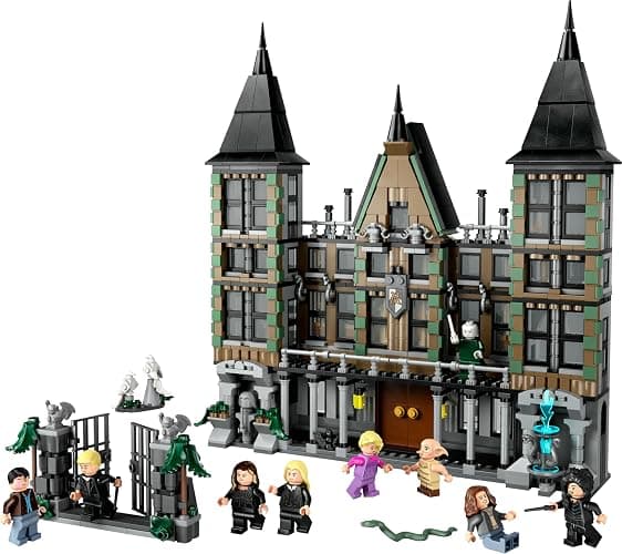 LEGO Harry Potter Malfoy Manor Set, Collectible Building Toy for Kids, Features 9 Character Minifigures Including Dobby, Creative Wizarding World Gift for 10 Plus Year Old Girls & Boys 76453 thumbnail 11