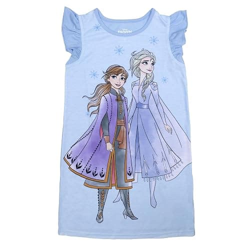 Disney Girls' Frozen Snug Fit Cotton Pajamas - Image 1