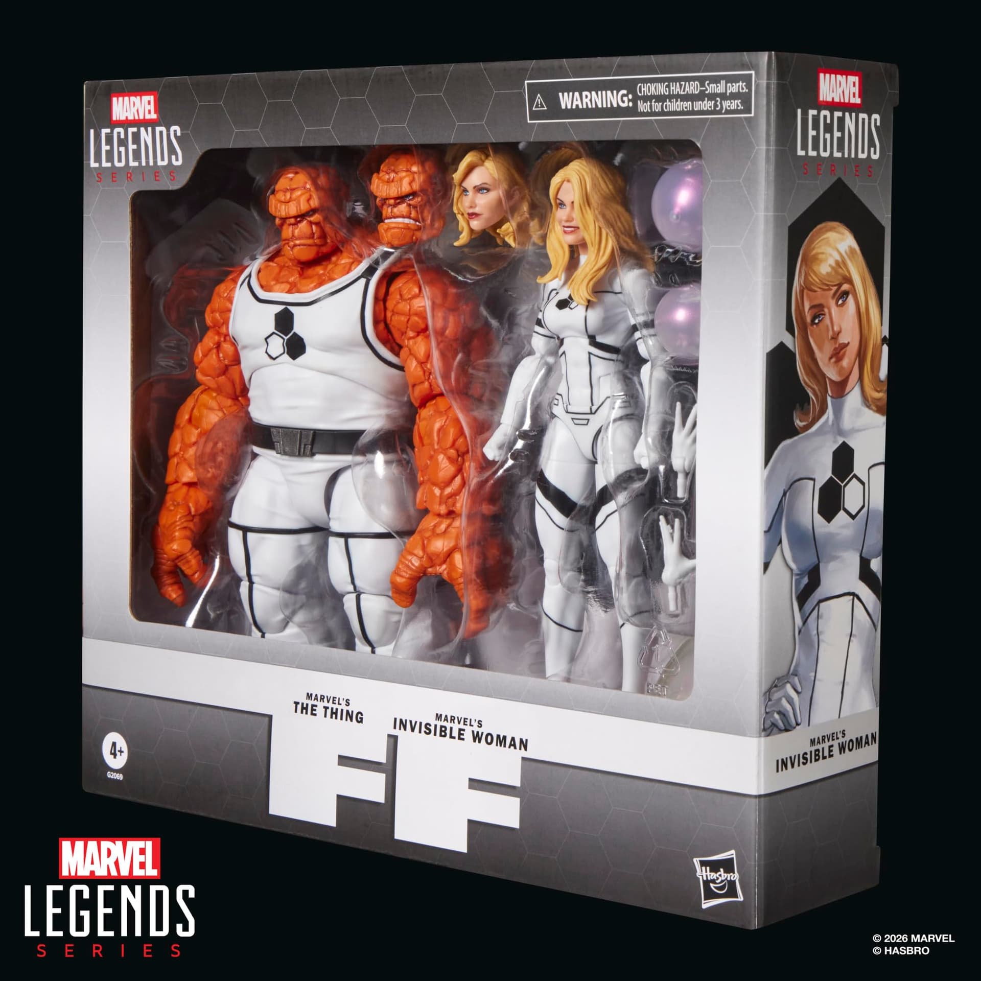 Marvel Legends Series Future FoundationThe Thing & Invisible Woman, 2 Fantastic Four Comics-Inspired 6-Inch Scale Action Figures thumbnail 13