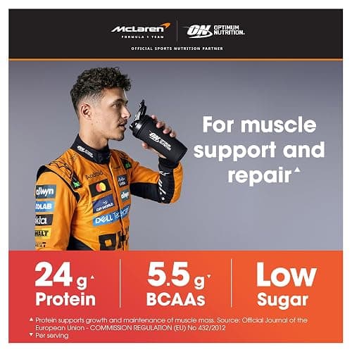 Optimum Nutrition Gold Standard 100% Whey Muscle Building and Recovery Protein Powder With Naturally Occurring Glutamine and BCAA Amino Acids, Banana Cream Flavour, 30 Servings, 900 g thumbnail 3