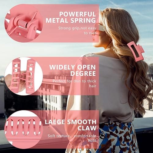 Cunno 49 Pcs Jewelry Set for Women Surfer Wave Friendship Bracelets Layered Necklace Square Hair Clip Gift for Friends thumbnail 3