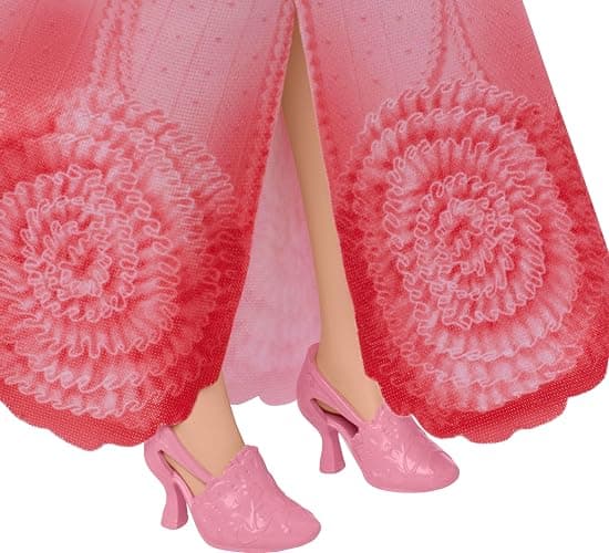 Mattel Wicked Singing Glinda Fashion Doll & Accessories, Posable with Movie-Inspired Look & Removable Outfit, Sings “Popular” thumbnail 5
