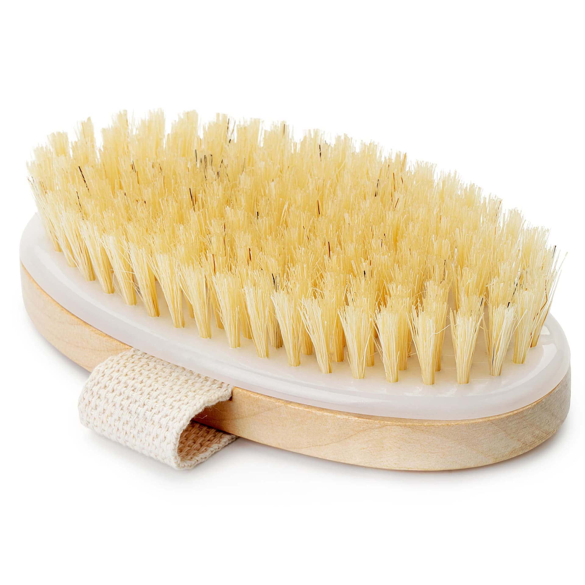 Dry Brushing Body Brush - Best for Exfoliating Dry Skin, Lymphatic Drainage and Cellulite Treatment - Organic Spa Exfoliator and Massage Scrub Brush with Natural Boar Bristles (Oval) thumbnail 8