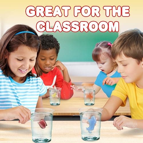 ArtCreativity Magic Growing Capsules, 6 Theme Packs, 72 Capsules - Unicorn, Mermaid, Dinosaur, Sea Life, Wild, Farm Animal - Magic Grow Water Toys, Easter Basket, Party Favor for Kids thumbnail 7
