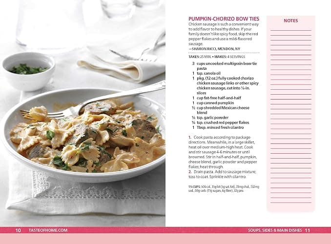 Taste of Home Pumpkin Mini Binder: 101 Fall Recipes for Desserts, Soups, and More (TOH Mini Binder) thumbnail 5