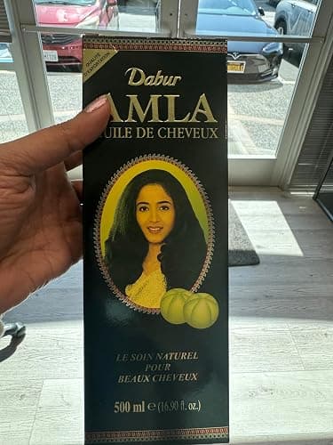 Dabur Amla Hair Oil – Nourishing Herbal Oil for Stronger, Thicker & Shinier Hair – Enriched with Amla Extracts to Reduce Fall, Strengthen Roots & Promote Healthy Growth – 500ml thumbnail 2