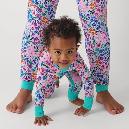 Little Sleepies Pajamas for Baby Boys & Girls, Viscose from Bamboo Baby Pajamas, Preemie & Newborn Sleepers, 2-Way Zipper PJs thumbnail 3