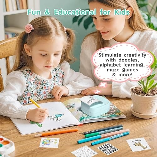 Gloryang JD-23 Sticker Printer, Mini Portable Thermal Printer Print Pod, Inkless Bluetooth Label Maker Machine for DIY Crafts, Journaling, Office & Home Use, Includes 2 Rolls Sticker Paper thumbnail 3