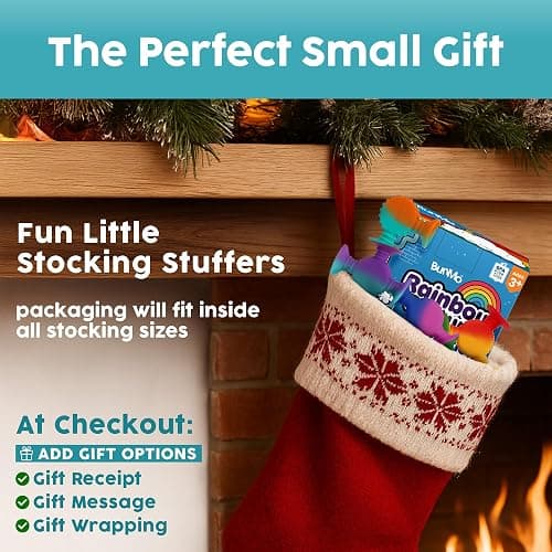BUNMO Stocking Stuffers for Kids - Toddler Suction Bath Toys - Connect, Build, Create - Toddler Stocking Stuffers - Fine Motor Skills - Stimulating Sensory Fun - Color Changing 10pk thumbnail 2