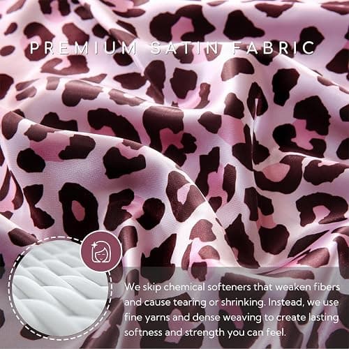 [Bed] Pink Leopard Print Sheets thumbnail 3