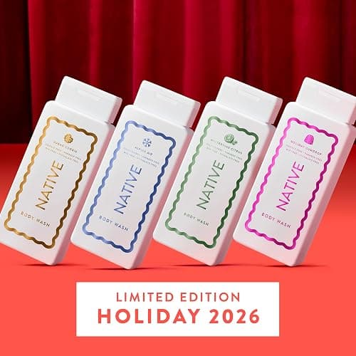 Native Body Wash, Holiday Edition, Sugar Cookie Scent, Contains Naturally Derived Ingredients | For Women & Men, Sulfate, Paraben, & Dye Free Leaving Skin Soft and Hydrated | 18 oz thumbnail 5
