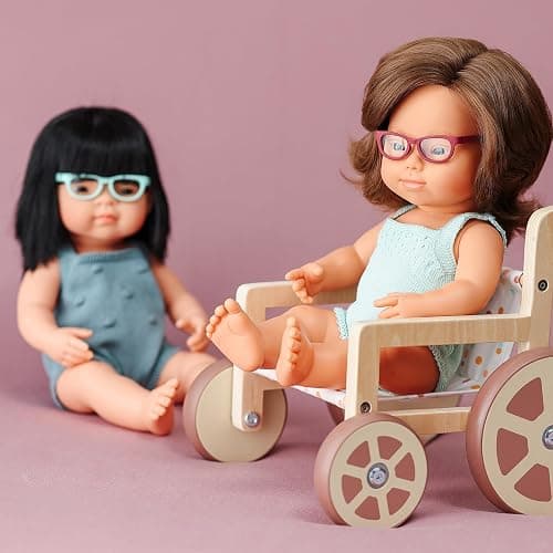 Miniland Turquoise doll glasses thumbnail 7