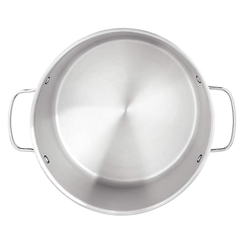 Amazon Basics Stainless Steel Stock Pot with Lid, 8-Quart, Silver thumbnail 5