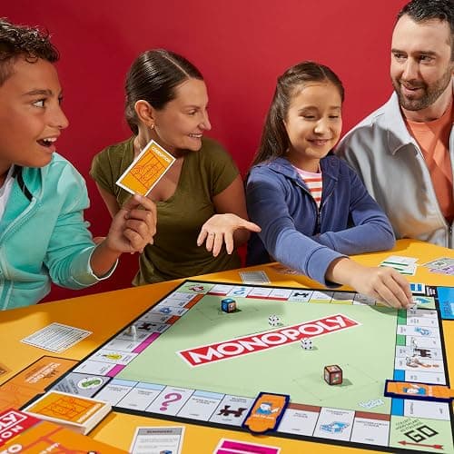 Monopoly Go to Jail Expansion | Add More Fun to Classic Monopoly Game and Play Faster | Ages 8+ | 2-6 Players | 40 Mins. | Family Board Games | Kids thumbnail 12
