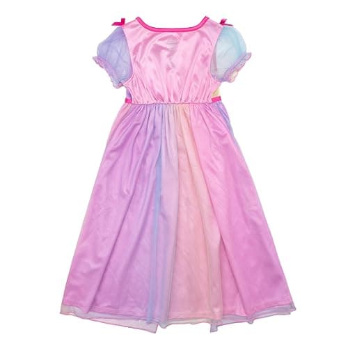 Paw Patrol Girls' Fantasy Gown Nightgown, RAINBOW SKYE thumbnail 3