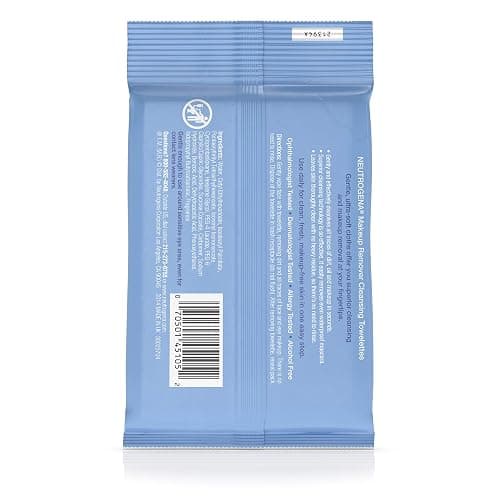 Neutrogena Make-Up Remover Cleansing Towelettes, 7 Count, Packaging May Vary thumbnail 7