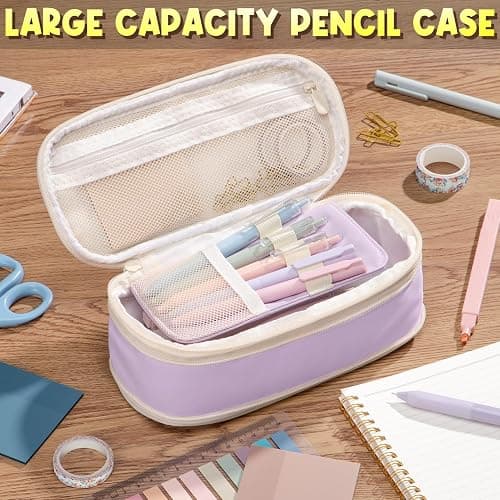 Bible Study Supplies Journaling Kit for Women, Christmas Christian Gifts for Women, Bible Study Tools with Pastel Highlighters and Pens No Bleed, Pencil Case Notebook Annotation Kit Accessories Set thumbnail 4