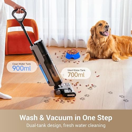 DREAME G10 Pro Wet Dry Vacuum Mop, Vacuum and Mop All in One with Auto Self-Cleaning, Floor Cleaner Machine for Hard Floor, 35 Mins Runtime, Edge Cleaning, Self-Propelled Vacuum Mop Combo thumbnail 3