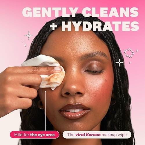 THE FACE SHOP Korean Rice Cleansing Wipes – Disposable Makeup Wipes for All Skin Types thumbnail 2
