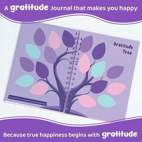 jackinthebox DIY Journal for Girls Ages 8-12, 242 pcs, Scrapbook Kit, Tween Girls Gifts, Girls Journal Kit, Includes 10 Mental Health Exercises (Purple) thumbnail 7
