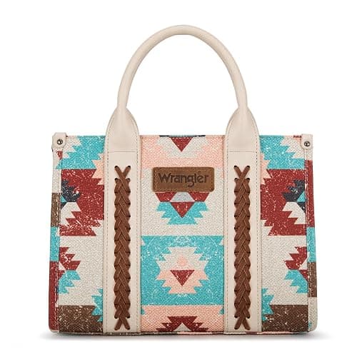 Montana West Wrangler Boho Tote Bag Aztec Top Handle Handbags and Purses thumbnail 3