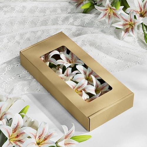 DBCMEW 6PCS Artificial Lilies Set, Short Stem Artificial Flowers with 12 Heads Fully Bloomed Lilies and 6 Buds for Office/Wedding/Home Decoration/Party/Flower Arrangment/Bonquet DIY/Grave thumbnail 4