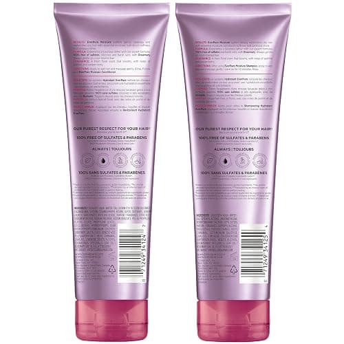 L'Oreal Paris Moisture Sulfate Free Shampoo and Conditioner Set, Hair Care for Color-Treated Hair with Rosemary Botanicals, EverPure, 1 Kit thumbnail 10
