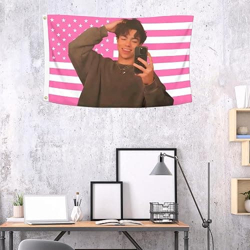 Shmbada 3x5 Ft Malachi Barton Decorative Flag Double Stitched with 2 Brass Grommets Decor for Indoor Outdoor, Tapestry Wall Hanging College Dorm Room Decoration thumbnail 2