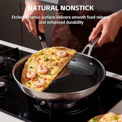 Stainless Steel Frying Pan Set thumbnail 3