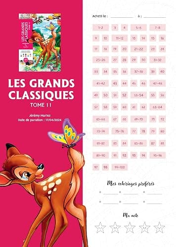 Livre compagnon - Les trackers de coloriages mystères Disney thumbnail 3