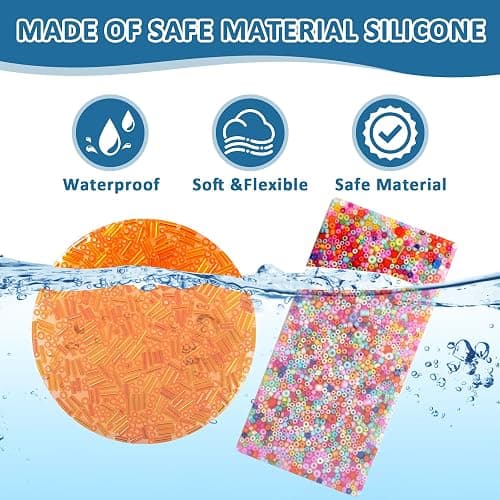 4PCS Picky Pad - Fidget Toys for Skin Picking Relief, Silicone Stress Relief Toys for Adults & Kids, Reusable Sensory Pads for Anxiety, Trichotillomania & Dermatillomania thumbnail 5