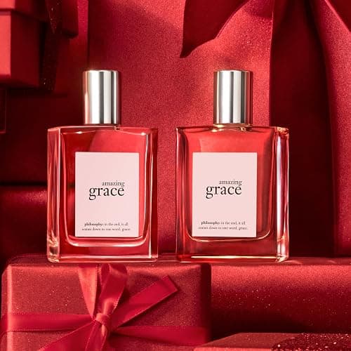 philosophy amazing grace perfume- clean & floral women's perfume - with notes of bergamot, muguet & musk - long lasting fragrance thumbnail 3