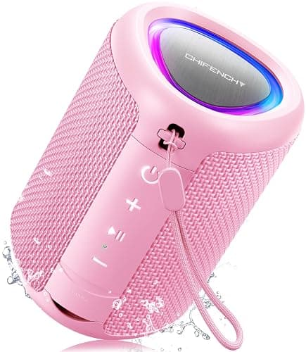 Portable Bluetooth Speaker Beach Essentials: IPX5 Waterproof for Outdoor | Powerful HD Sound,Dynamic Light,All Day Playtime,Wireless BT 5.3,TWS Pairing,Travel|Camping|Pool Accessorie,School Supplies - Image 1