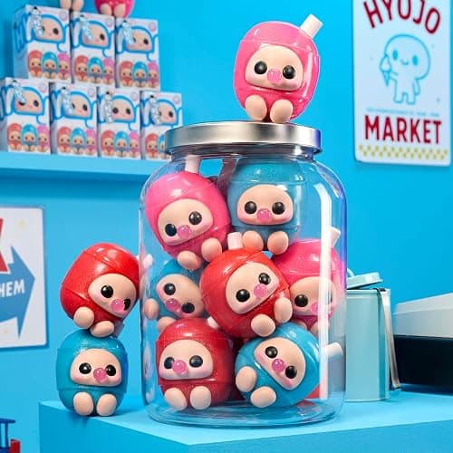 Hyojo Blow Pop Series - Soft Collectable Plush Characters, 3 to Collect Including Cherry, Watermelon and Blue Razz, For All Ages thumbnail 2