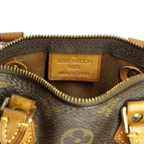 Louis Vuitton, Pre-Loved Speedy Mini HL Handbag Monogram Canvas, Brown thumbnail 6